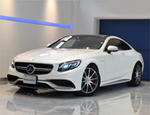 2015年モデル 正規ディーラー車 メルセデス-AMG S63 クーペ