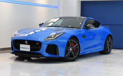2017年モデル 正規ディーラー車 ジャガー Fタイプ SVR クーペ　エクステリアカーボンパック