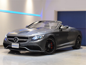 2018年モデル 正規ディーラー車 メルセデス-AMG S63 カブリオレ