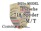 2021年モデル 正規ディーラー車 Porsche 718スパイダー