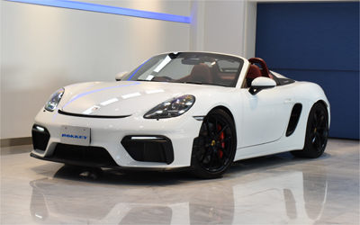 2021年モデル 正規ディーラー車 ポルシェ 718スパイダー M/T クラシックインテリア 
